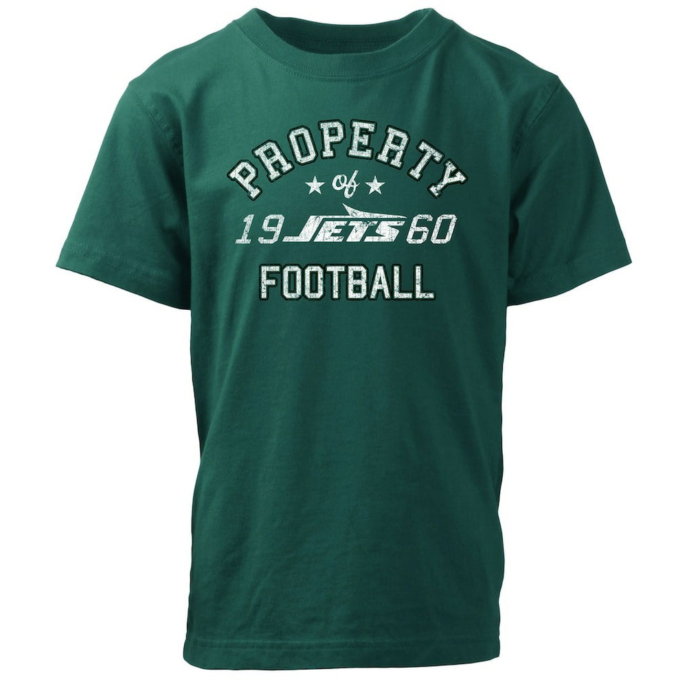New York Jets Wes & Willy Youth Property Of T-Shirt Green - NFL