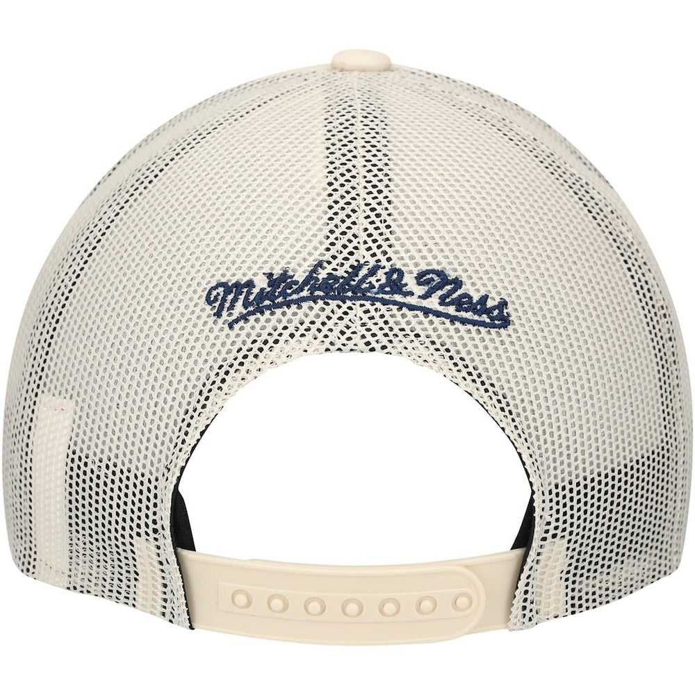 Mitchell & Ness - New Orleans Pelicans Trucker Adjustable Hat - Cream