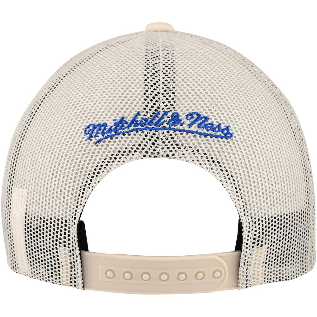 Mitchell & Ness - Philadelphia 76ers Trucker Adjustable Hat - Cream