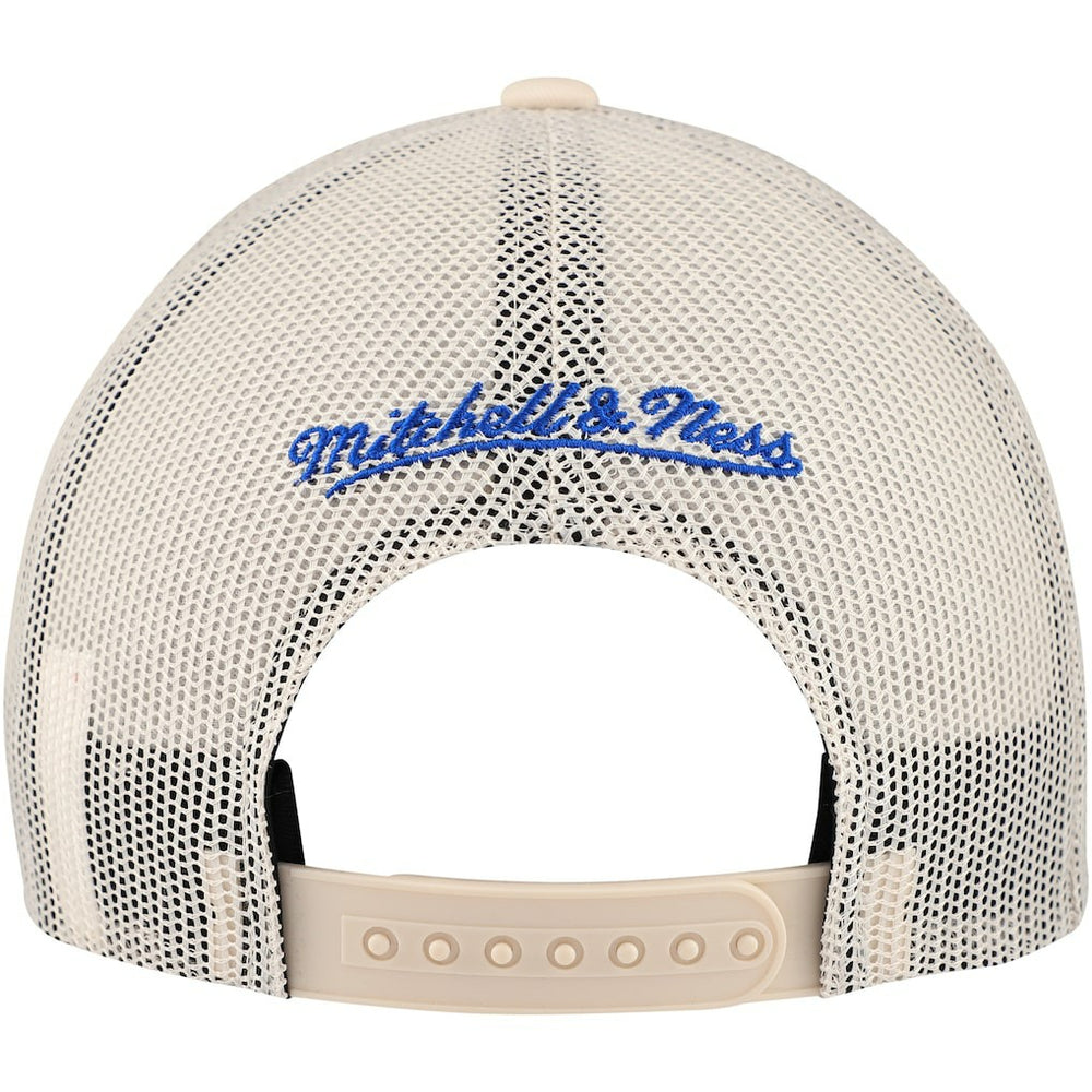 Mitchell & Ness - Philadelphia 76ers Trucker Adjustable Hat - Cream