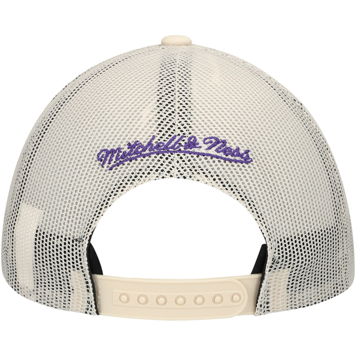 Mitchell & Ness - Sacramento Kings Trucker Adjustable Hat - Cream