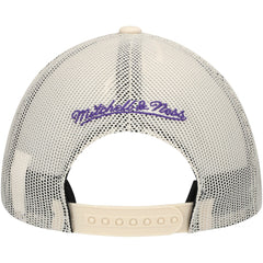 Mitchell & Ness - Sacramento Kings Trucker Adjustable Hat - Cream
