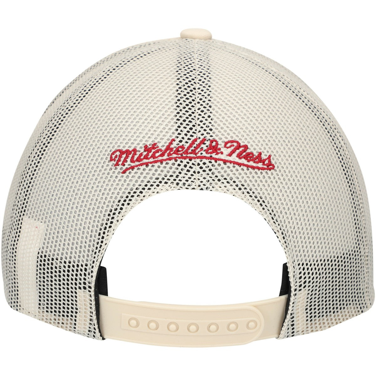 Mitchell & Ness - Miami Heat Trucker Adjustable Hat - Cream