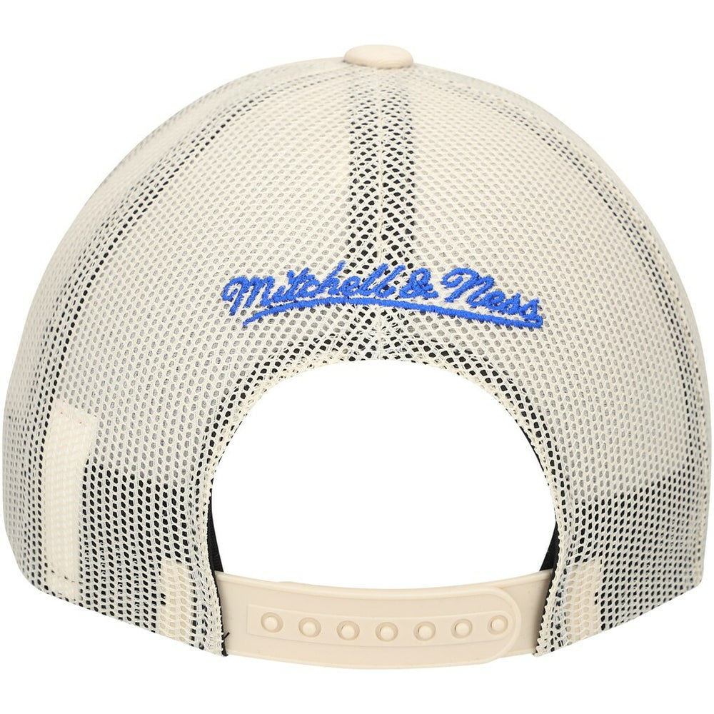 Mitchell & Ness - Dallas Mavericks Trucker Adjustable Hat - Cream
