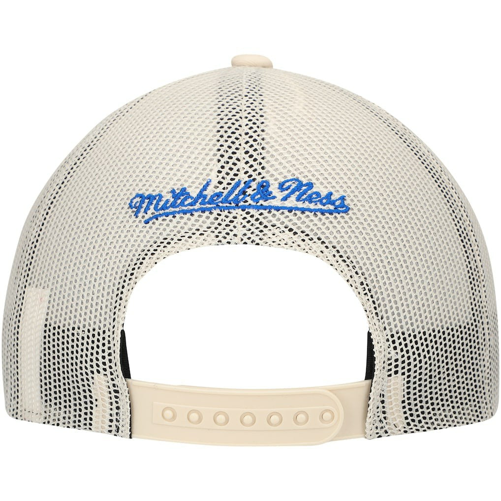 Mitchell & Ness - Golden State Warriors Trucker Adjustable Hat - Cream