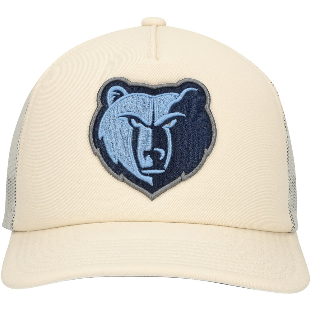 Mitchell & Ness - Memphis Grizzlies Trucker Adjustable Hat - Cream