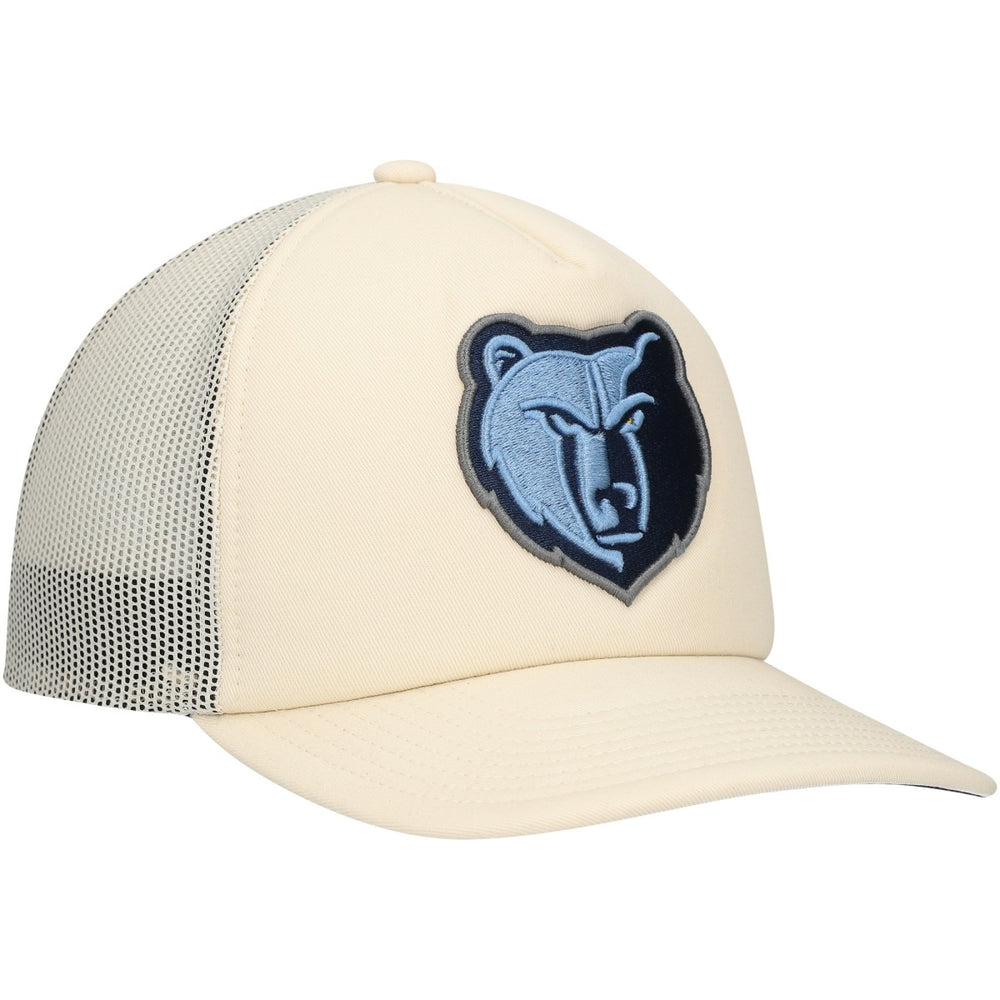 Mitchell & Ness - Memphis Grizzlies Trucker Adjustable Hat - Cream