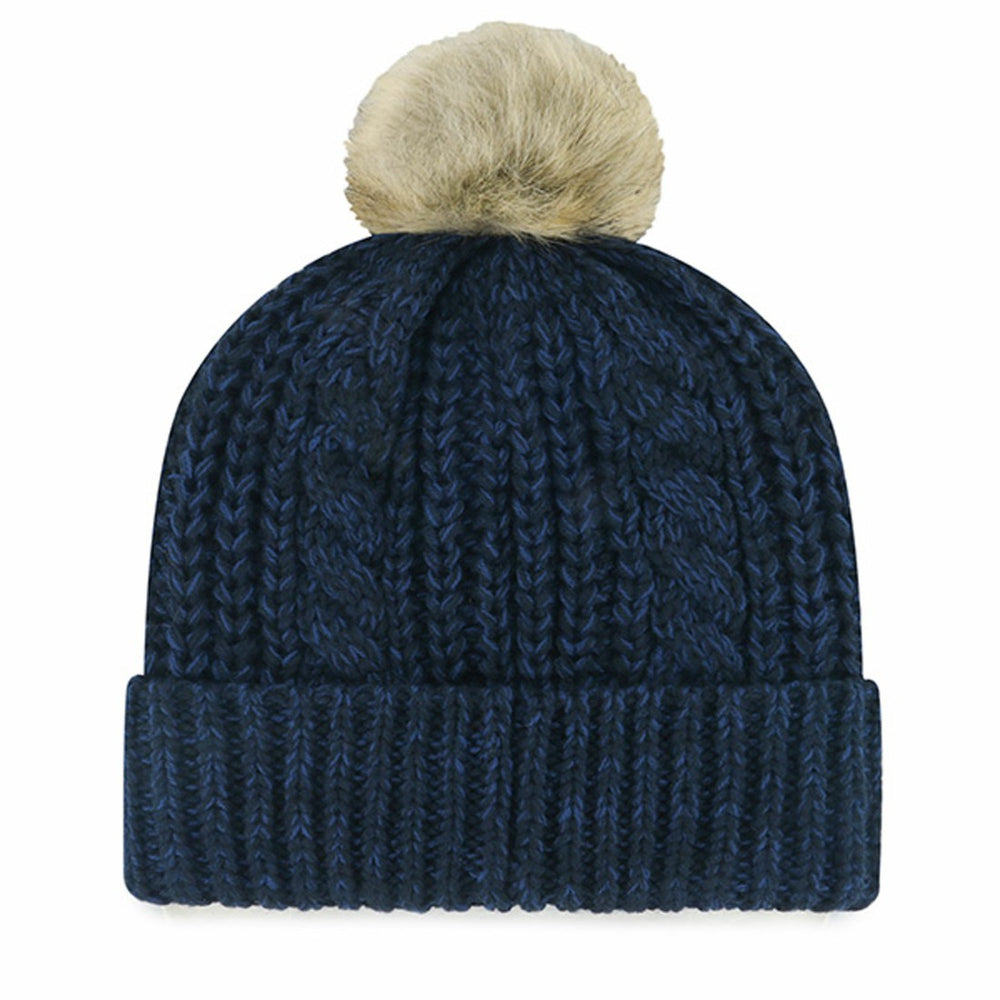 Houston Texans '47 Women's Meeko Cuffed Knit Hat with Pom Navy - 47 brand