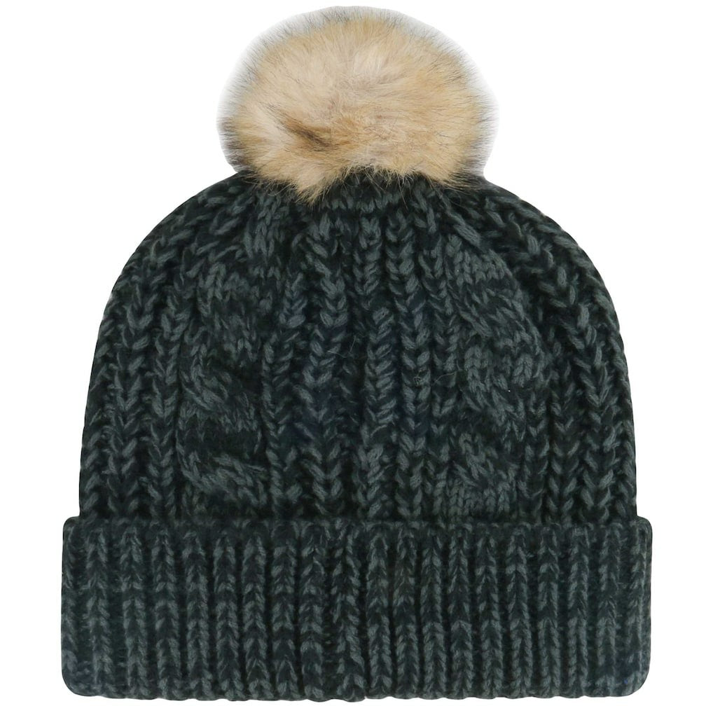 Kansas City Chiefs '47 Women's Meeko Cuffed Knit Hat with Pom Black - 47 brand