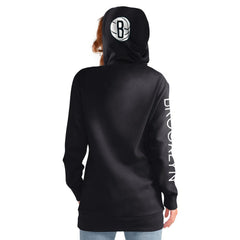 NBA - Brooklyn Nets G-III 4Her by Carl Banks Women's Base Coach Pullover Hoodie - Black
