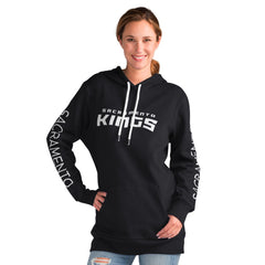 NBA - Sacramento Kings G-III 4Her by Carl Banks Women's Base Coach Pullover Hoodie - Black