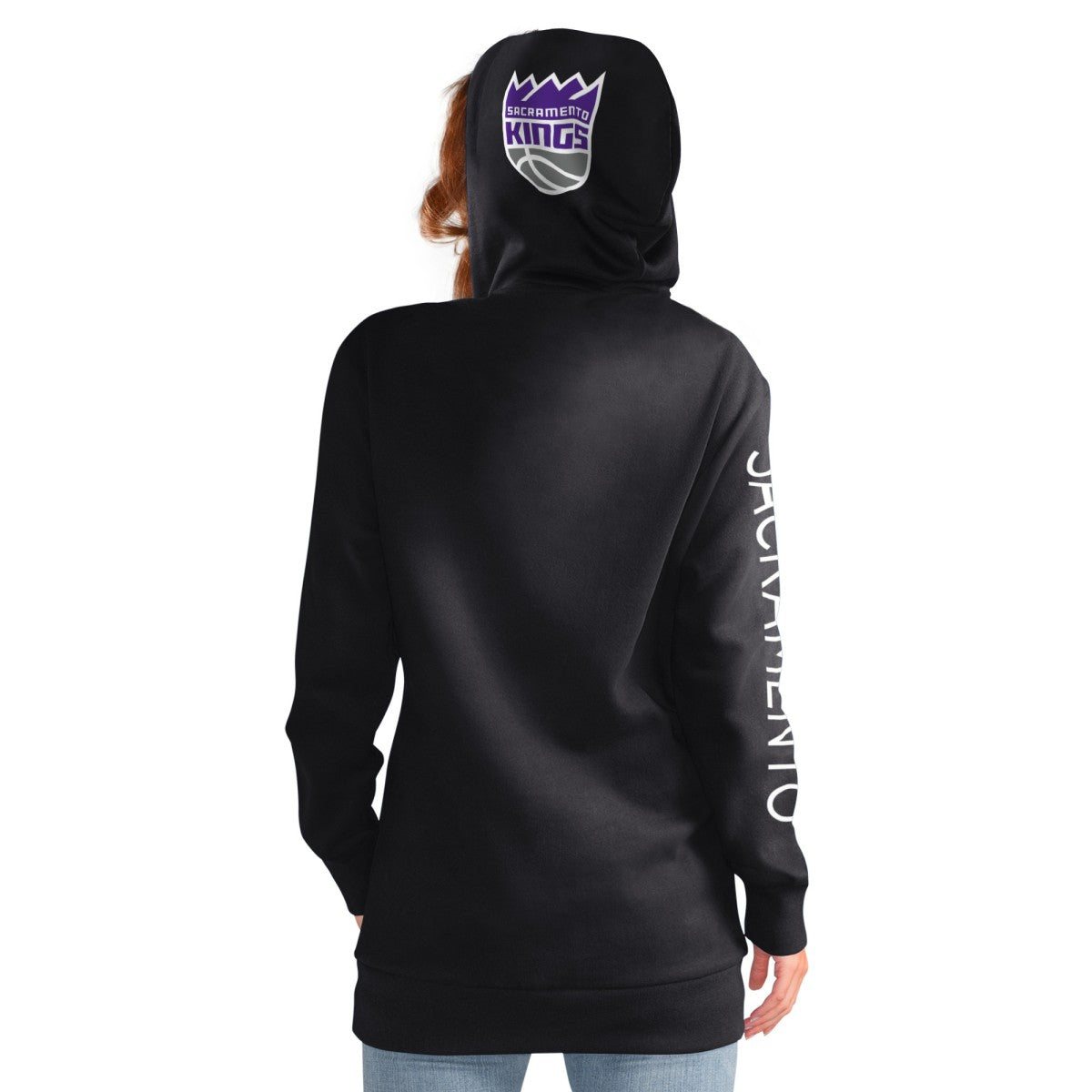 NBA - Sacramento Kings G-III 4Her by Carl Banks Women's Base Coach Pullover Hoodie - Black