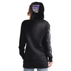 NBA - Sacramento Kings G-III 4Her by Carl Banks Women's Base Coach Pullover Hoodie - Black