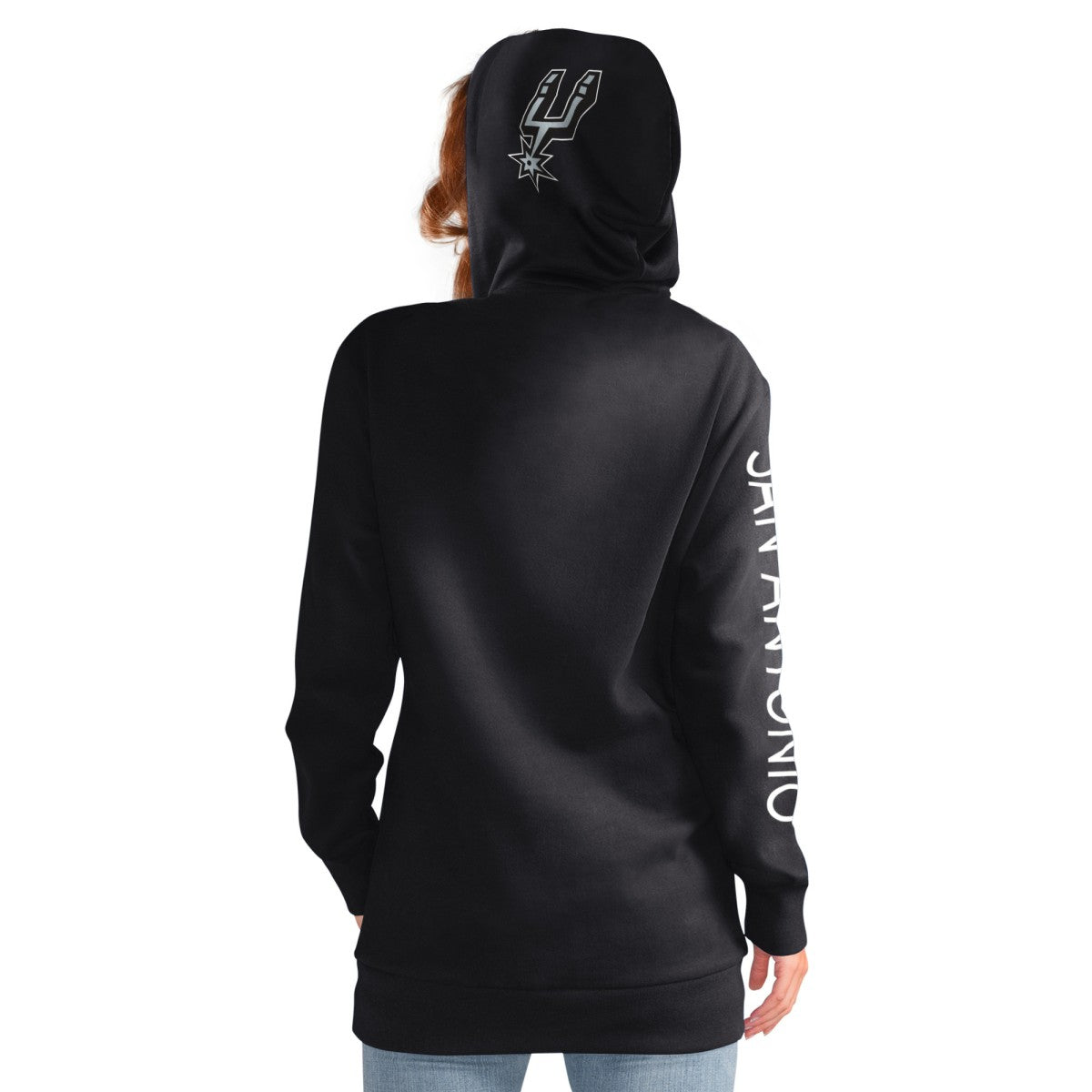 NBA - San Antonio Spurs G-III 4Her by Carl Banks Women's Base Coach Pullover Hoodie - Black