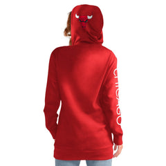 NBA - Chicago Bulls G-III 4Her by Carl Banks Women's Base Coach Pullover Hoodie - Red