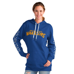NBA - Golden State Warriors G-III 4Her by Carl Banks Women's Base Coach Pullover Hoodie - Royal