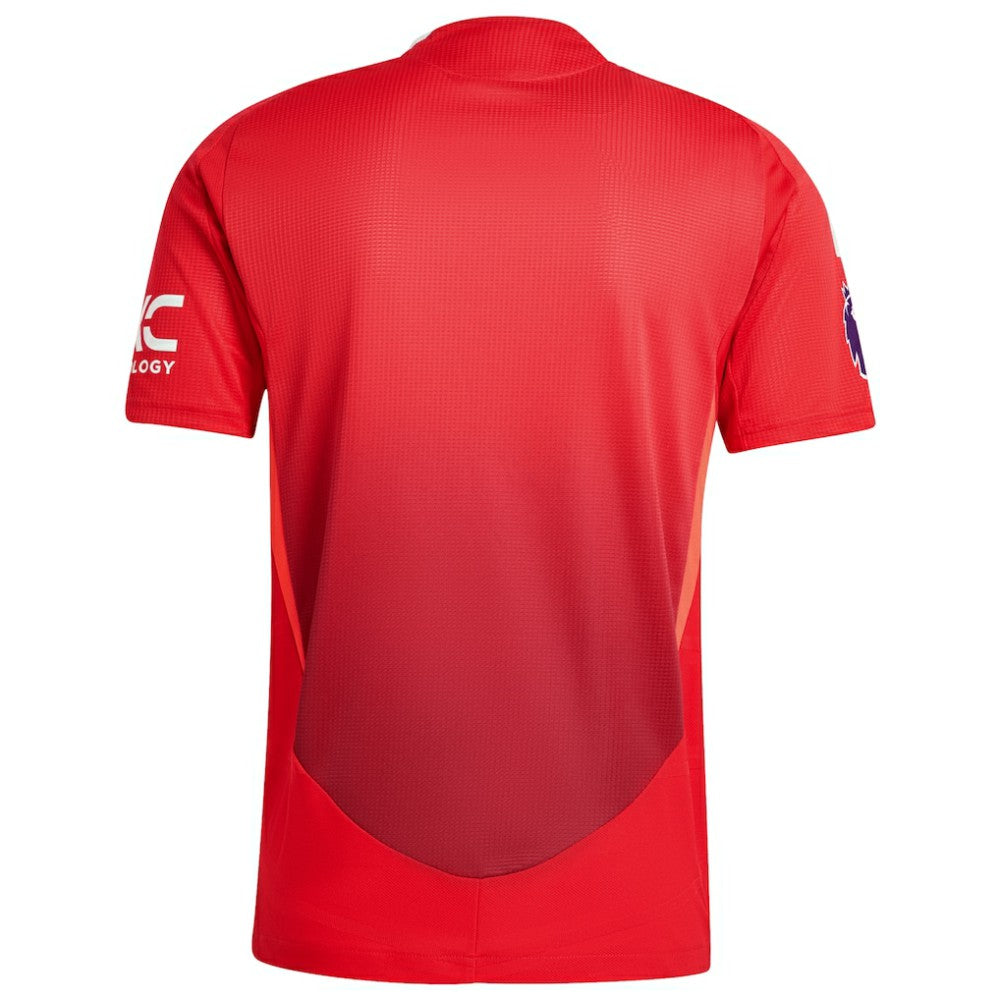 Adidas Manchester United 2024/25 Home Patch Jerseys - Red