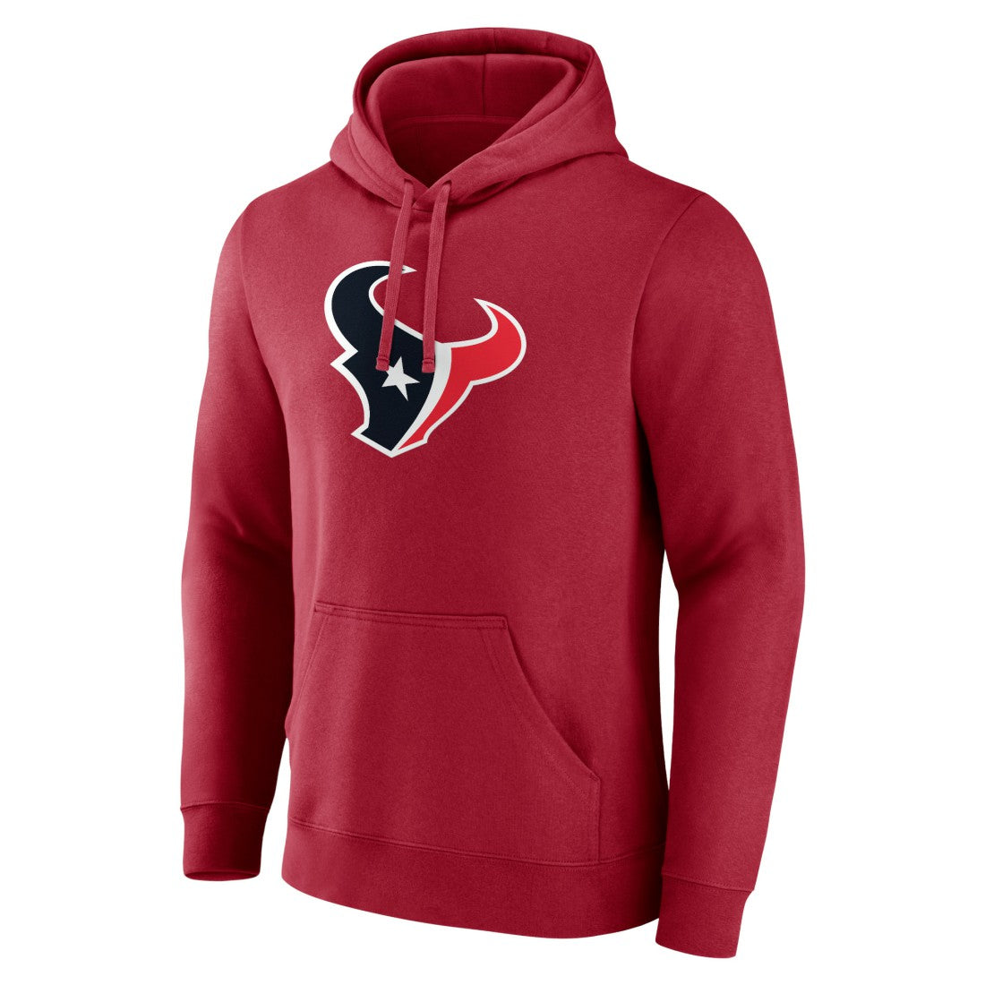 Houston Texans Primary Logo Pullover Hoodie Red - Fanatics