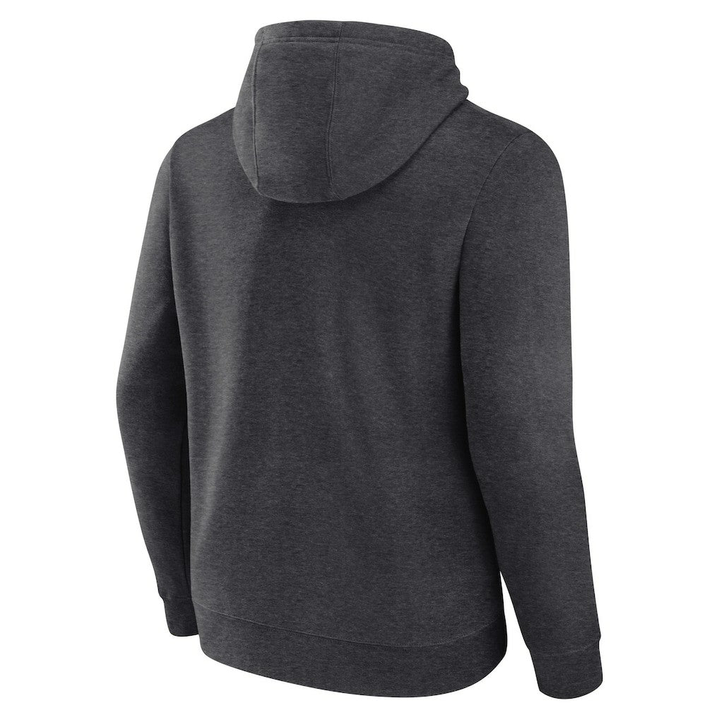 New York Jets Primary Logo Pullover Hoodie Charcoal - Fanatics