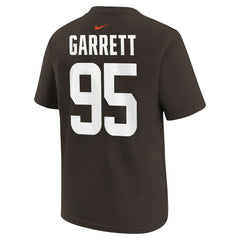 Myles Garrett Cleveland Browns Youth Player Name & Number T-Shirt Brown - Nike