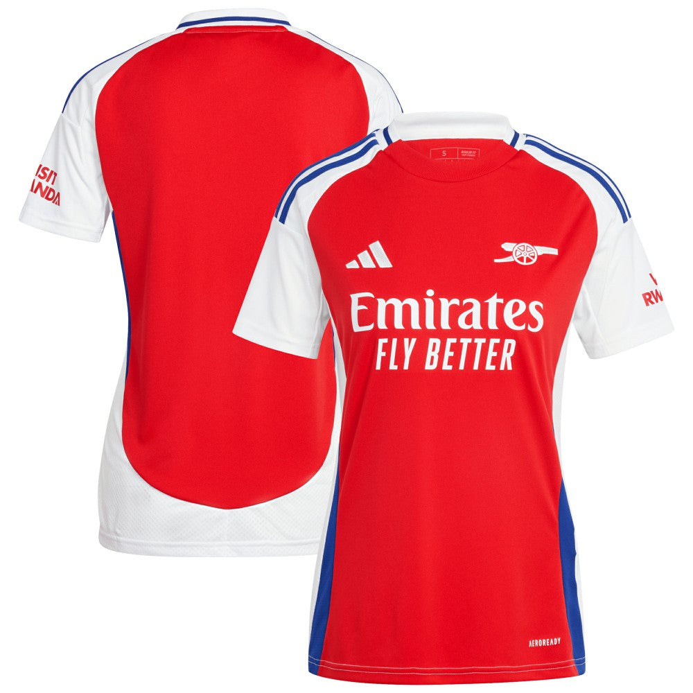 Adidas Arsenal Women's 2024/25 Home Replica Jerseys – Red