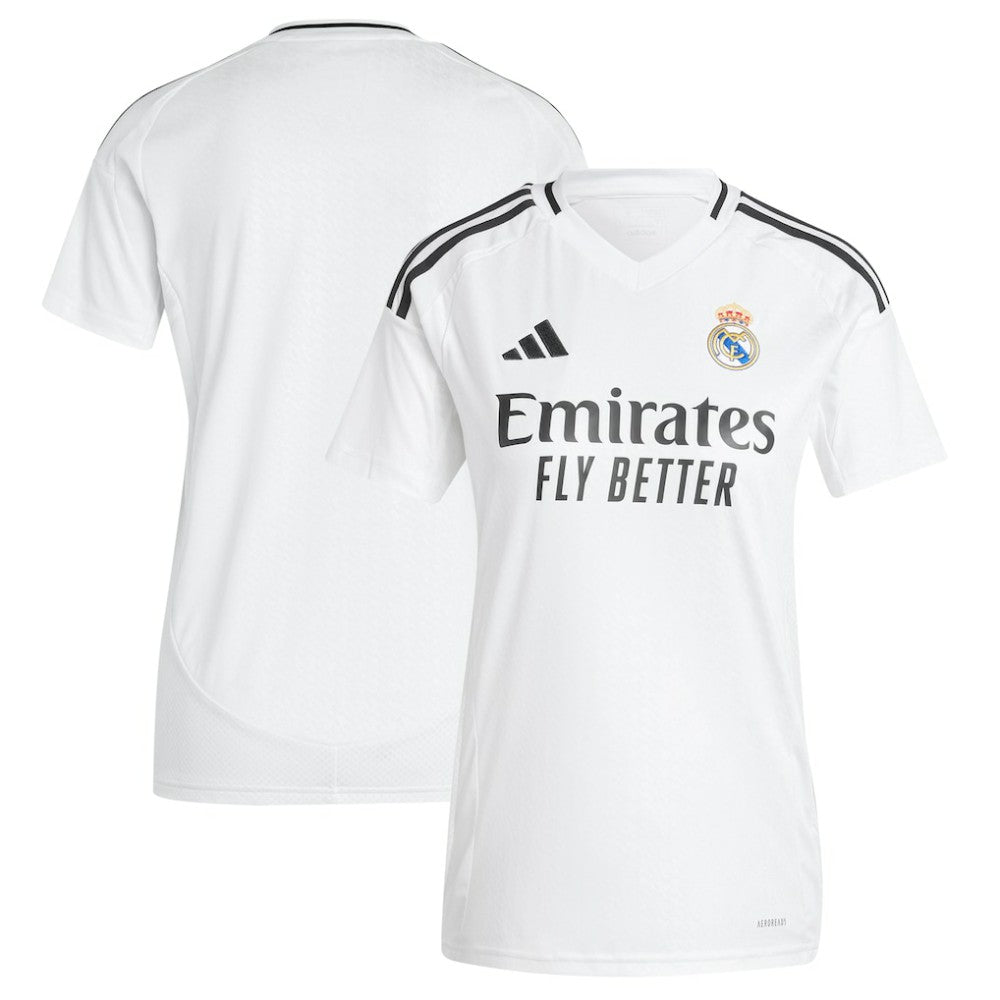 Adidas Real Madrid Women's 2024/25 Home Replica Jerseys - White