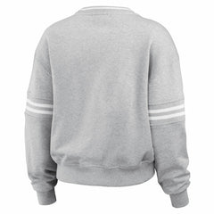 NBA - Los Angeles Lakers WEAR by Erin Andrews Women's French Terry Pullover Sweatshirt - Heather Gray