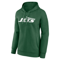 New York Jets Women's Primary Logo Pullover Hoodie Green - Fanatics