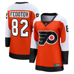 Ivan Fedotov Philadelphia Flyers - Fanatics Women's Home Premier Breakaway Player Jersey Breakaway Jersey Orange