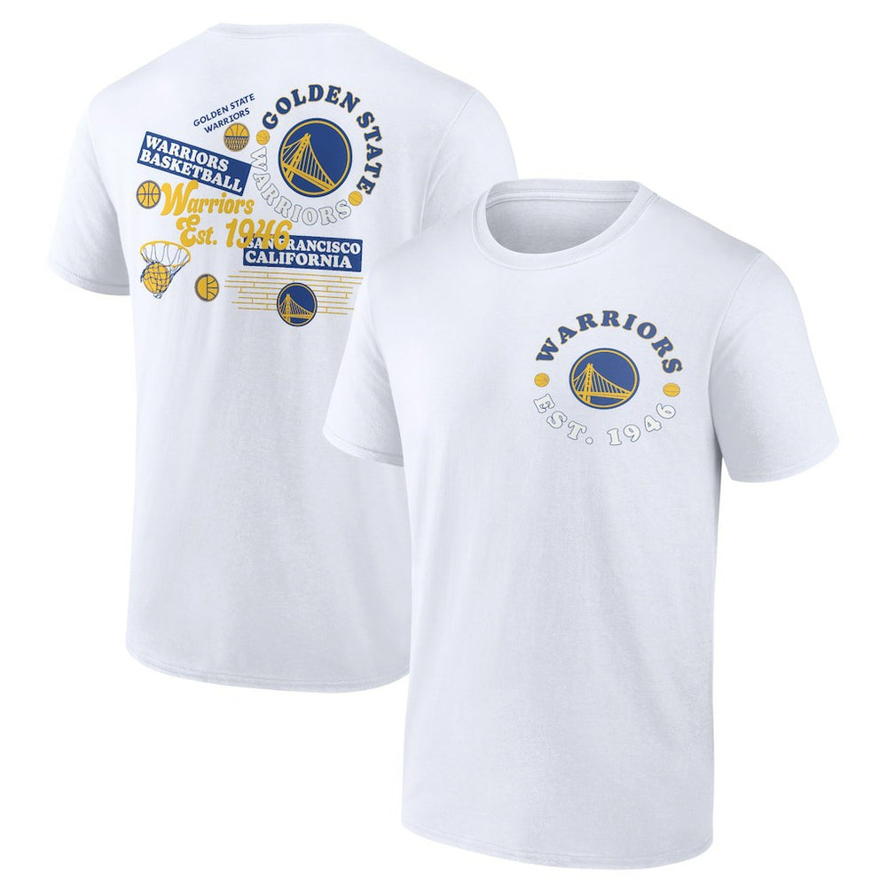 NBA - Golden State Warriors Street Collective T-Shirt - White
