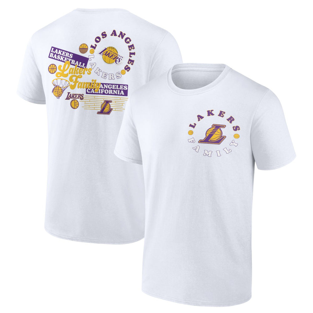 NBA - Los Angeles Lakers Street Collective T-Shirt - White