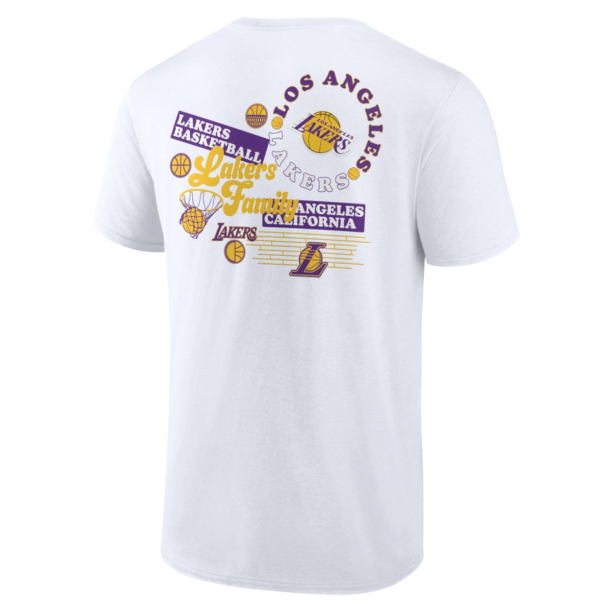 NBA - Los Angeles Lakers Street Collective T-Shirt - White