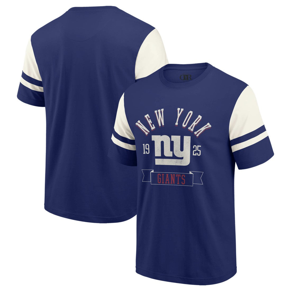 New York Giants Darius Rucker Collection Football T-Shirt Royal - Fanatics