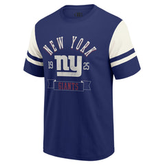 New York Giants Darius Rucker Collection Football T-Shirt Royal - Fanatics