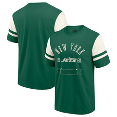 New York Jets Darius Rucker Collection Football T-Shirt Green - Fanatics