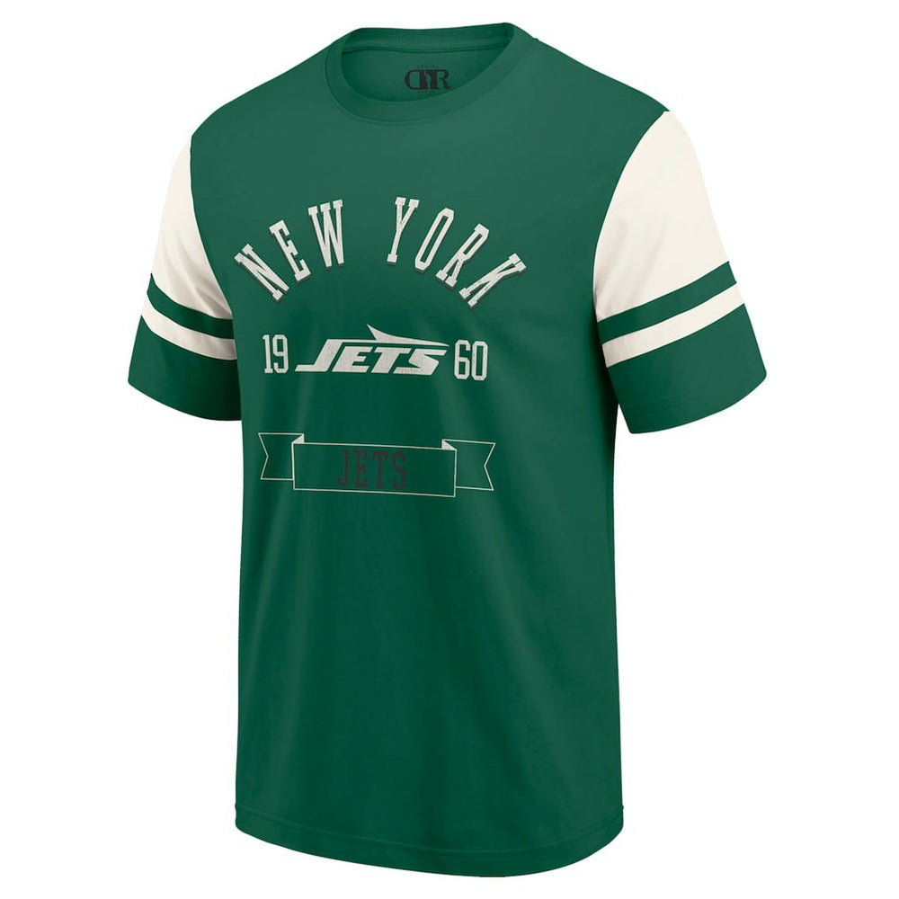 New York Jets Darius Rucker Collection Football T-Shirt Green - Fanatics