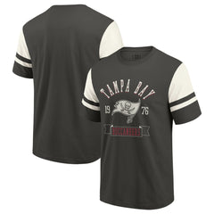 Tampa Bay Buccaneers Darius Rucker Collection Football T-Shirt Pewter - Fanatics