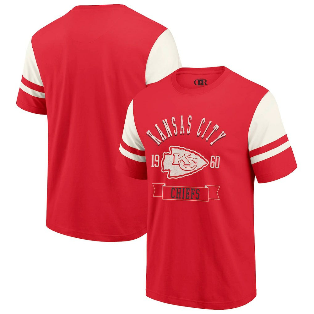 Kansas City Chiefs Darius Rucker Collection Football T-Shirt Red - Fanatics