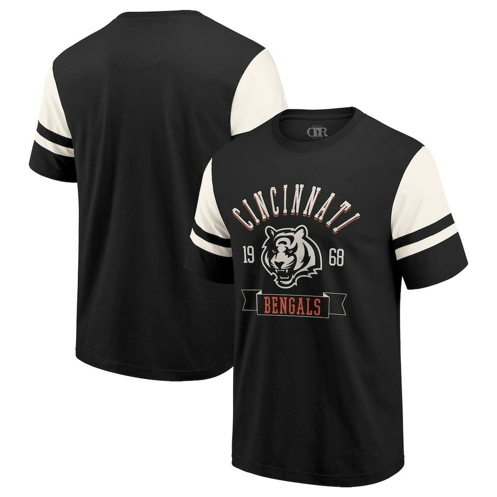 Cincinnati Bengals Darius Rucker Collection Football T-Shirt Black - Fanatics