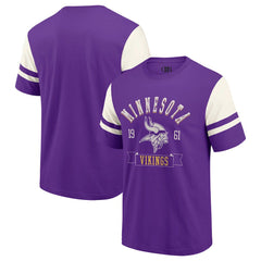Minnesota Vikings Darius Rucker Collection Football T-Shirt Purple - Fanatics