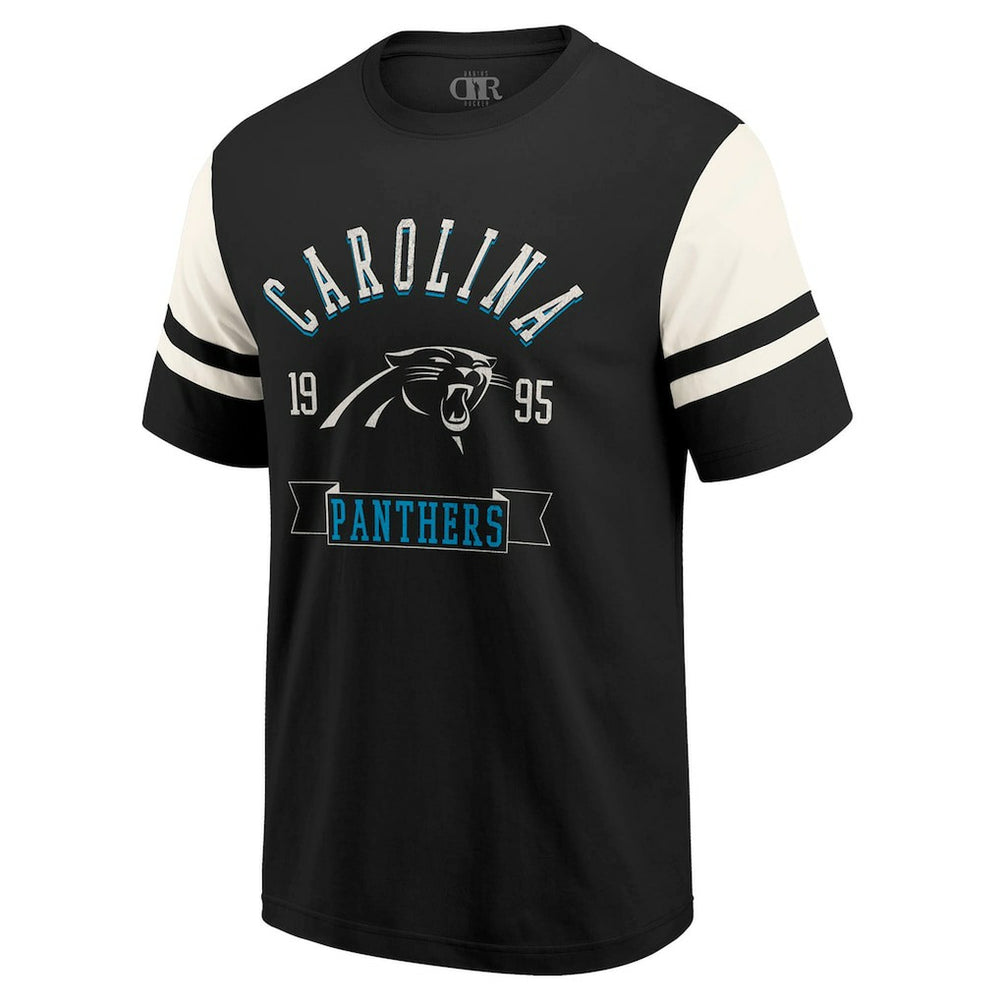 Carolina Panthers Darius Rucker Collection Football T-Shirt Black - Fanatics