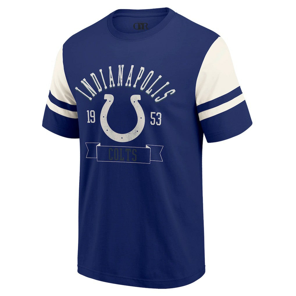 Indianapolis Colts Darius Rucker Collection Football T-Shirt Royal - Fanatics