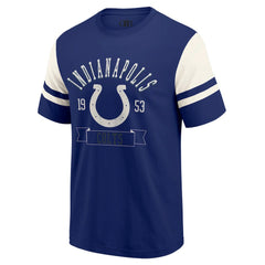 Indianapolis Colts Darius Rucker Collection Football T-Shirt Royal - Fanatics