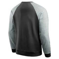 Jacksonville Jaguars Darius Rucker Collection Colorblock Pullover Sweatshirt Black/Heather Gray - Fanatics