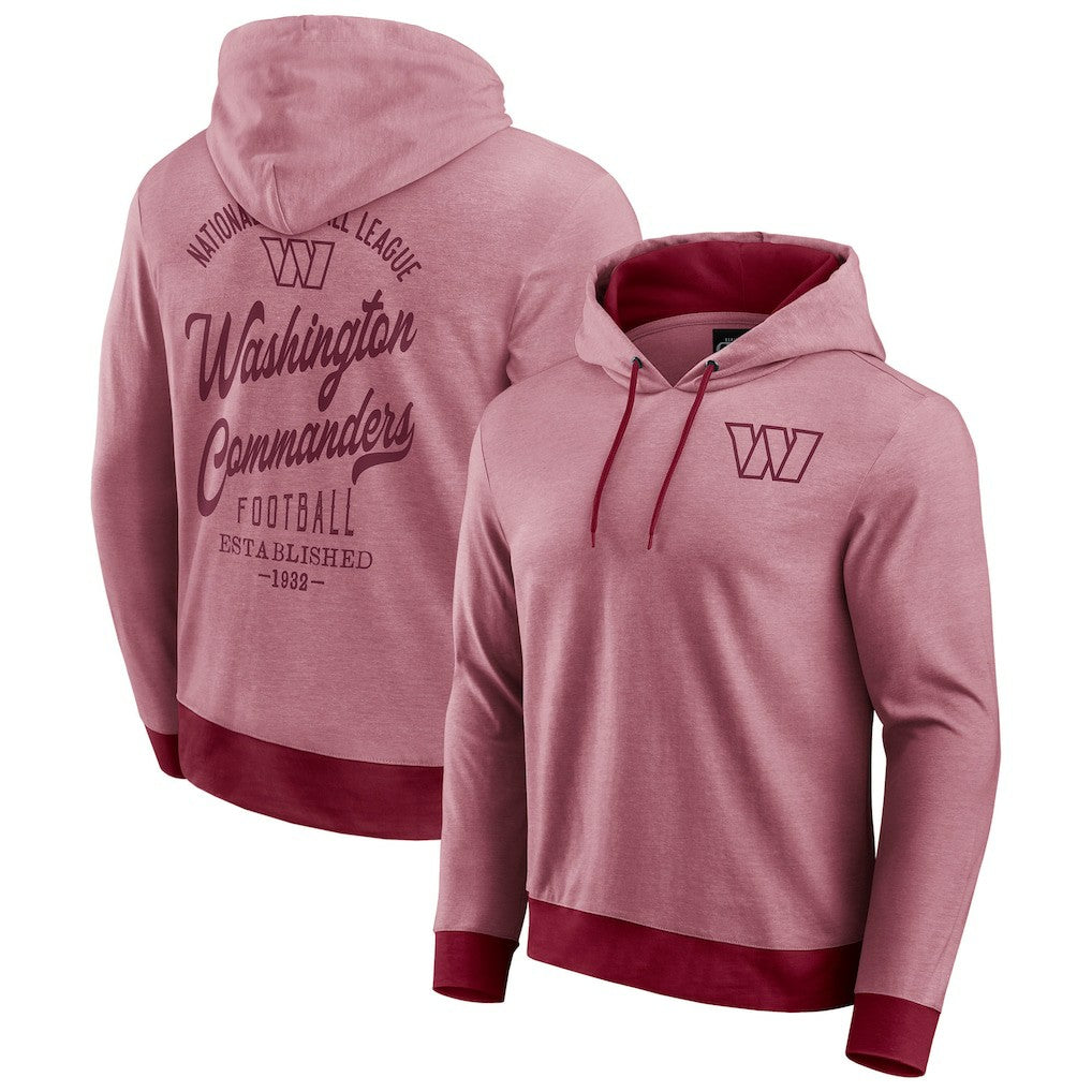 Washington Commanders Darius Rucker Collection Tonal Knit Pullover Hoodie Burgundy - Fanatics