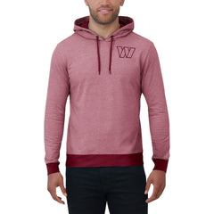 Washington Commanders Darius Rucker Collection Tonal Knit Pullover Hoodie Burgundy - Fanatics