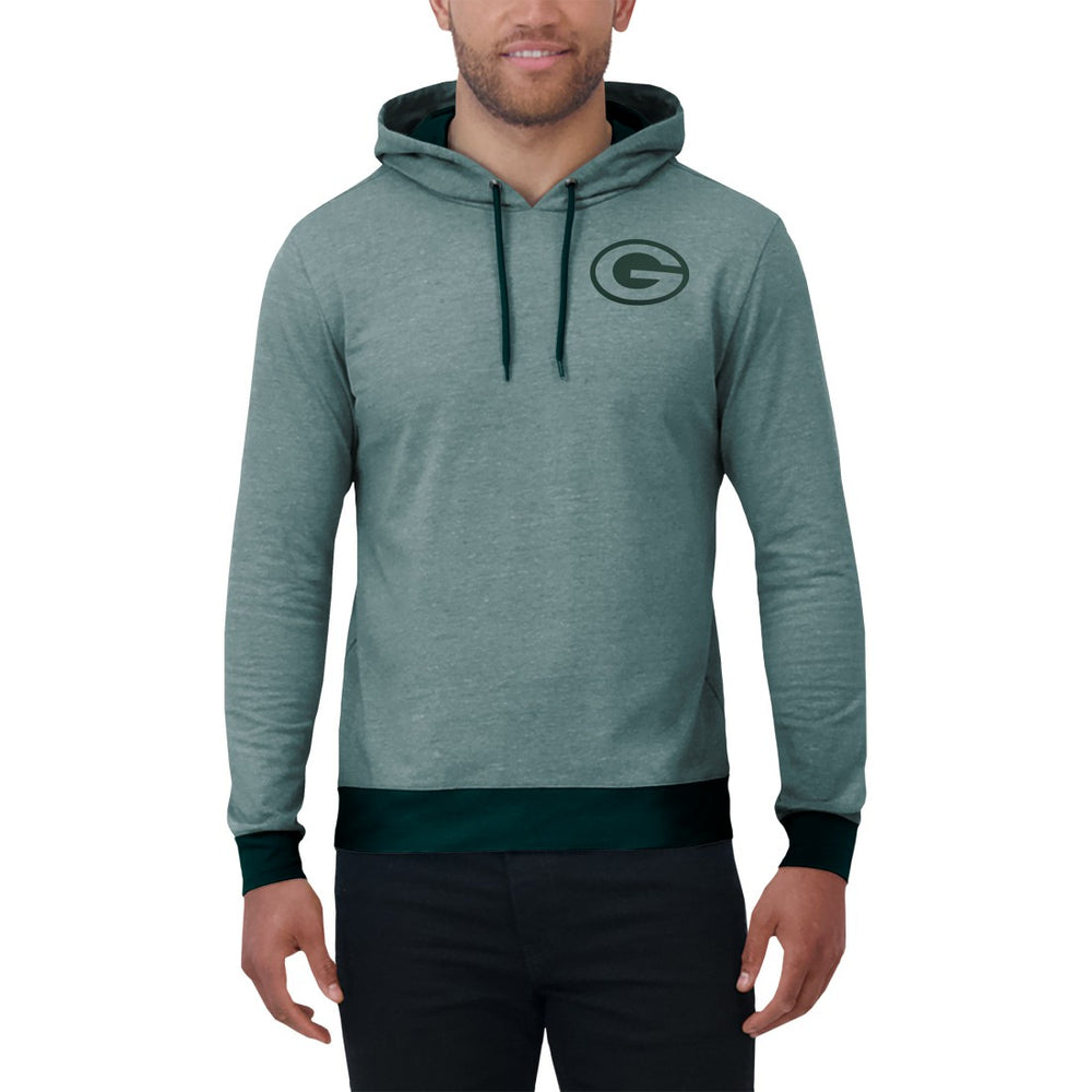 Green Bay Packers Darius Rucker Collection Tonal Knit Pullover Hoodie Green - Fanatics
