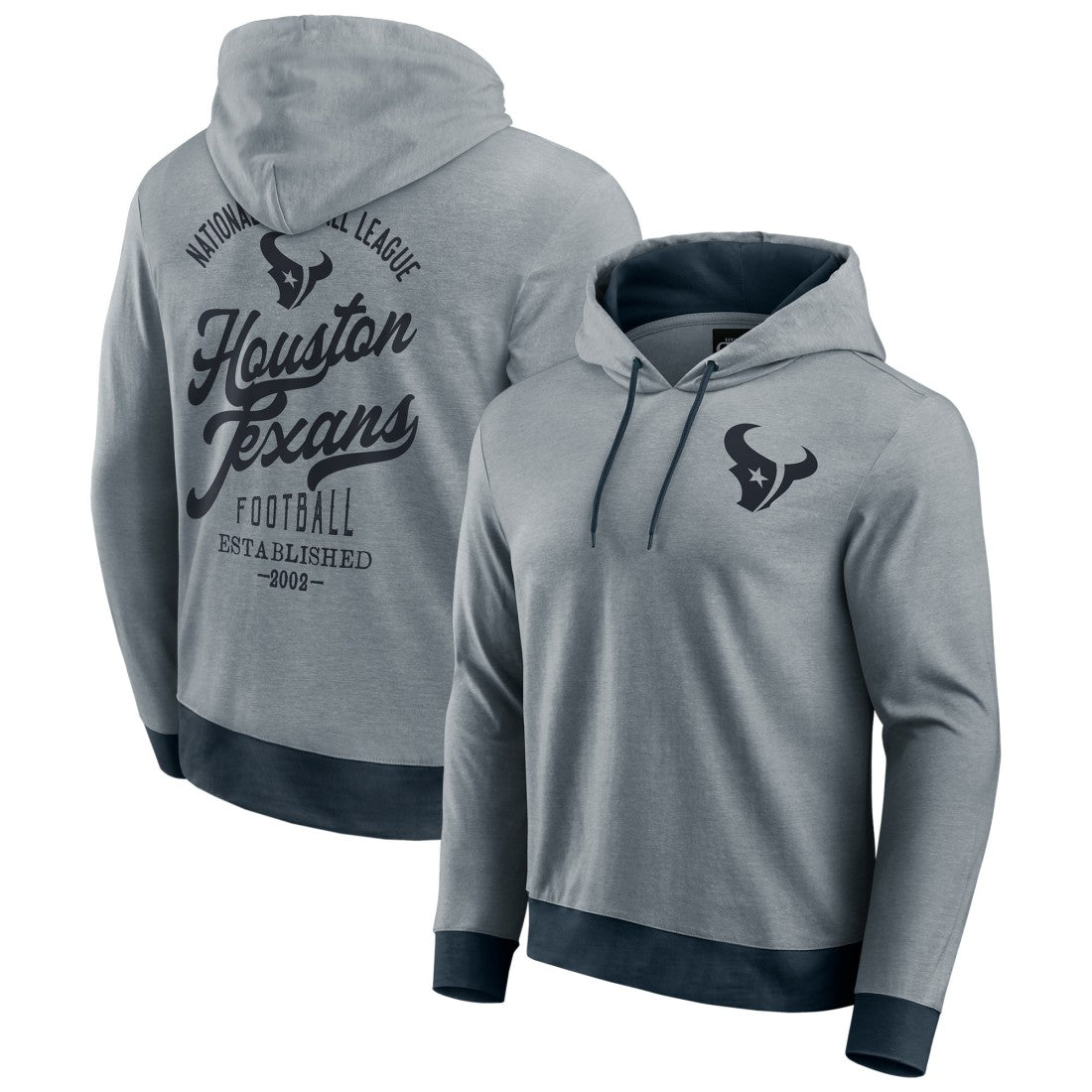 Houston Texans Darius Rucker Collection Tonal Knit Pullover Hoodie Navy - Fanatics
