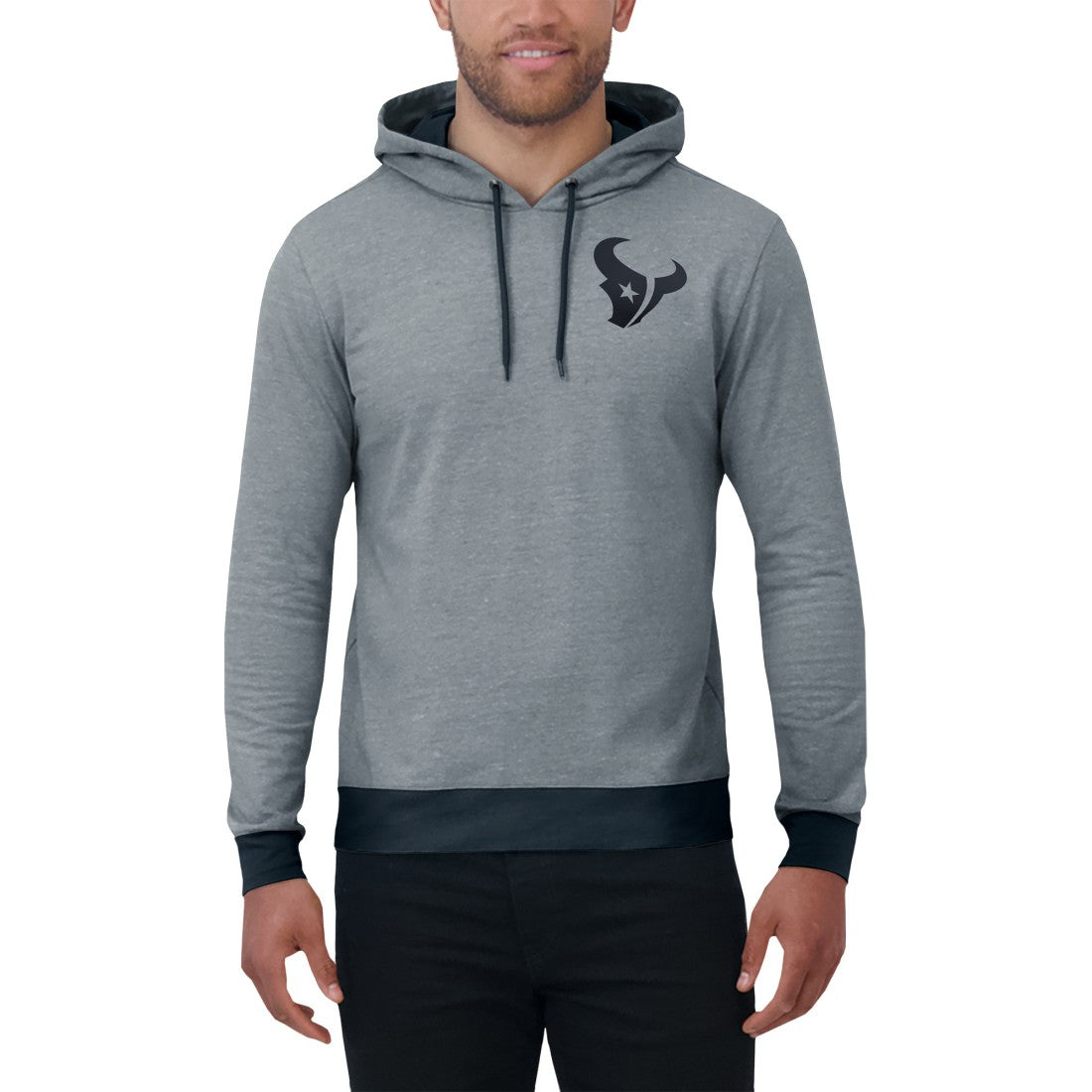 Houston Texans Darius Rucker Collection Tonal Knit Pullover Hoodie Navy - Fanatics