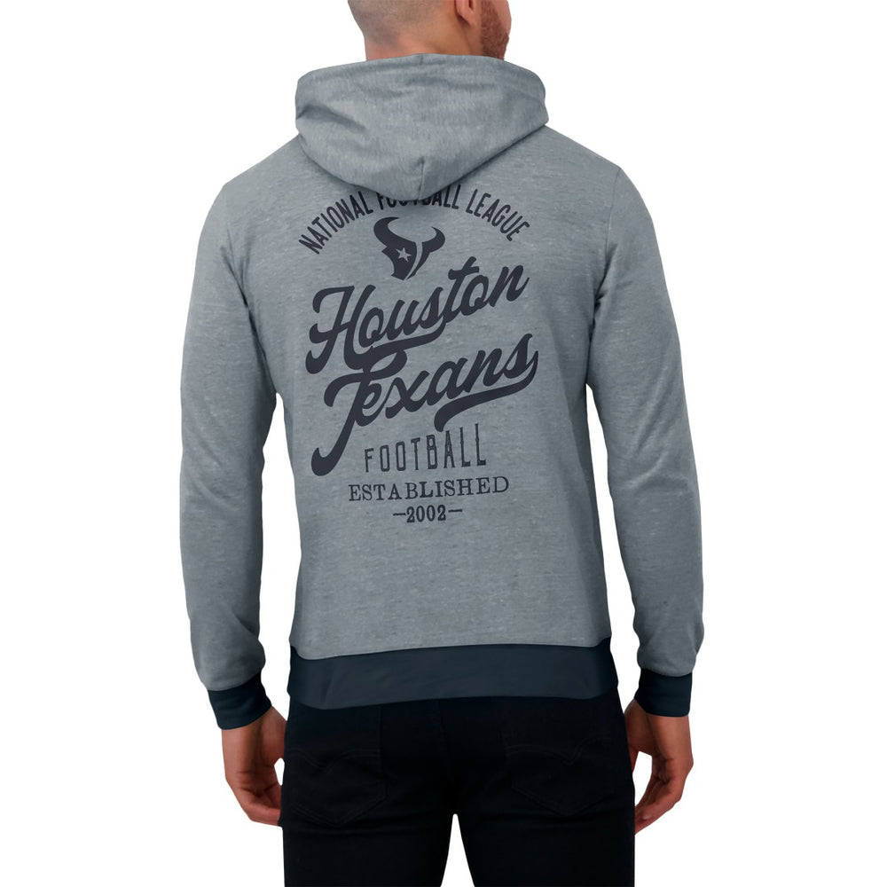 Houston Texans Darius Rucker Collection Tonal Knit Pullover Hoodie Navy - Fanatics